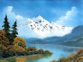 peaceful waters Style of Bob Ross